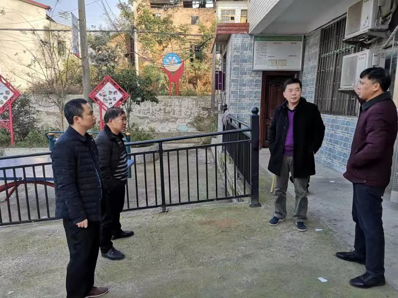 区领导督战健康扶贫工作
