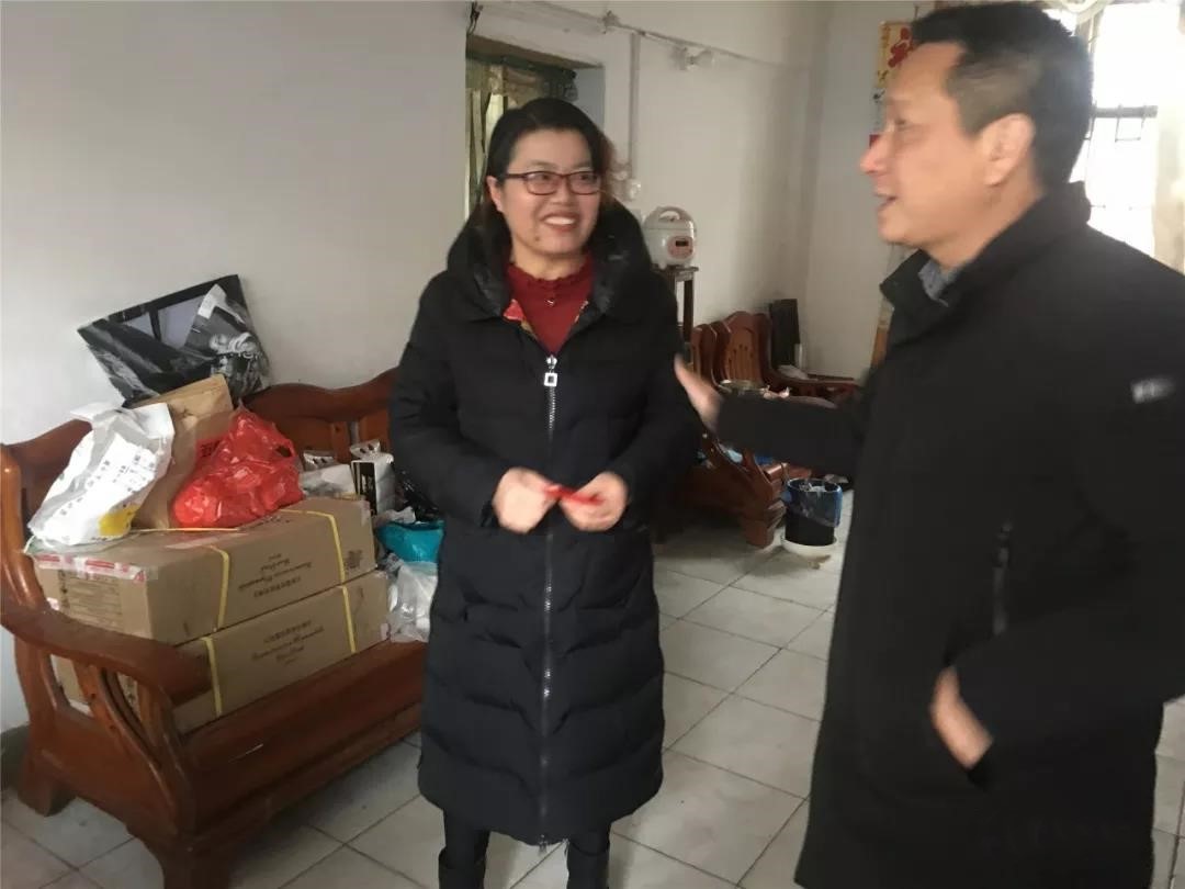 【走访慰问】“春风行动”送温暖 走访慰问特困群众
