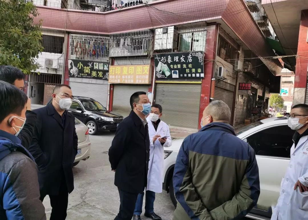 杨映林督查疫情防控工作