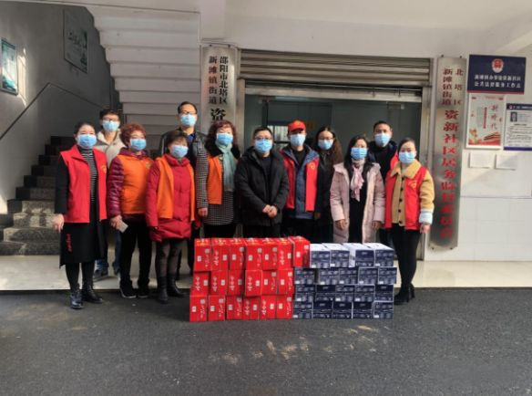【疫情防控】区委统战部联合民革北塔支部慰问社区抗“疫”一线工作人员