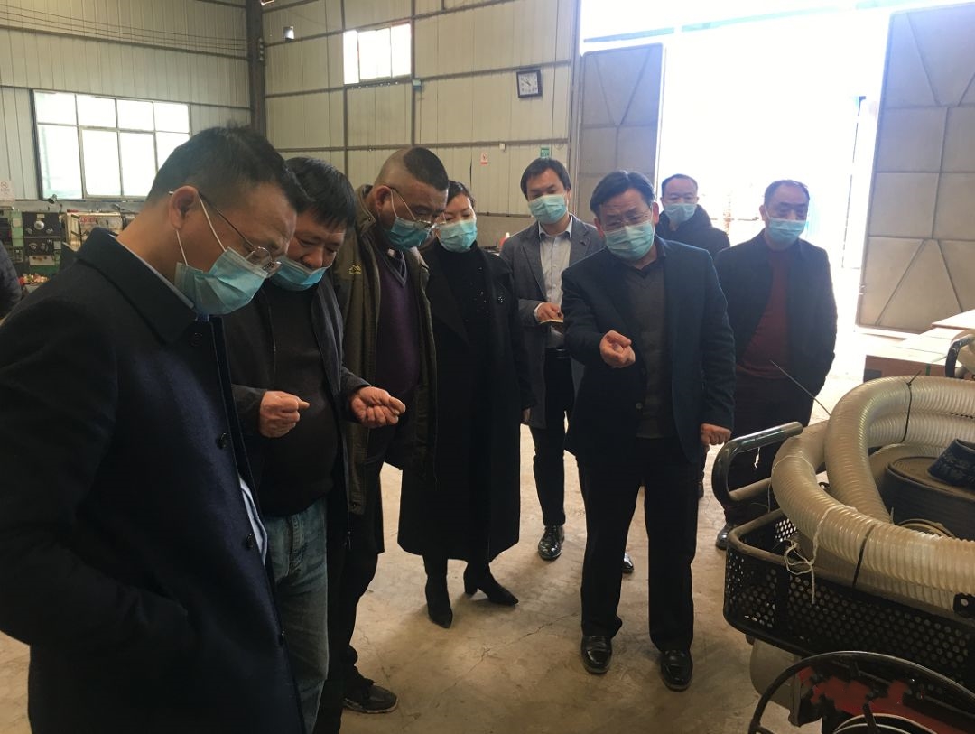 刘贻银到企业一线督促指导复工复产及疫情防控工作