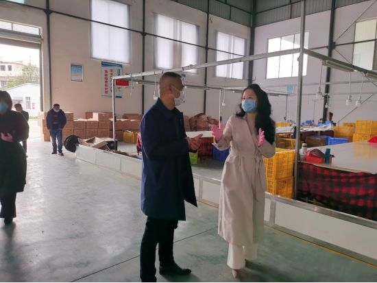 区商务局狠抓商贸流通企业疫情防控工作