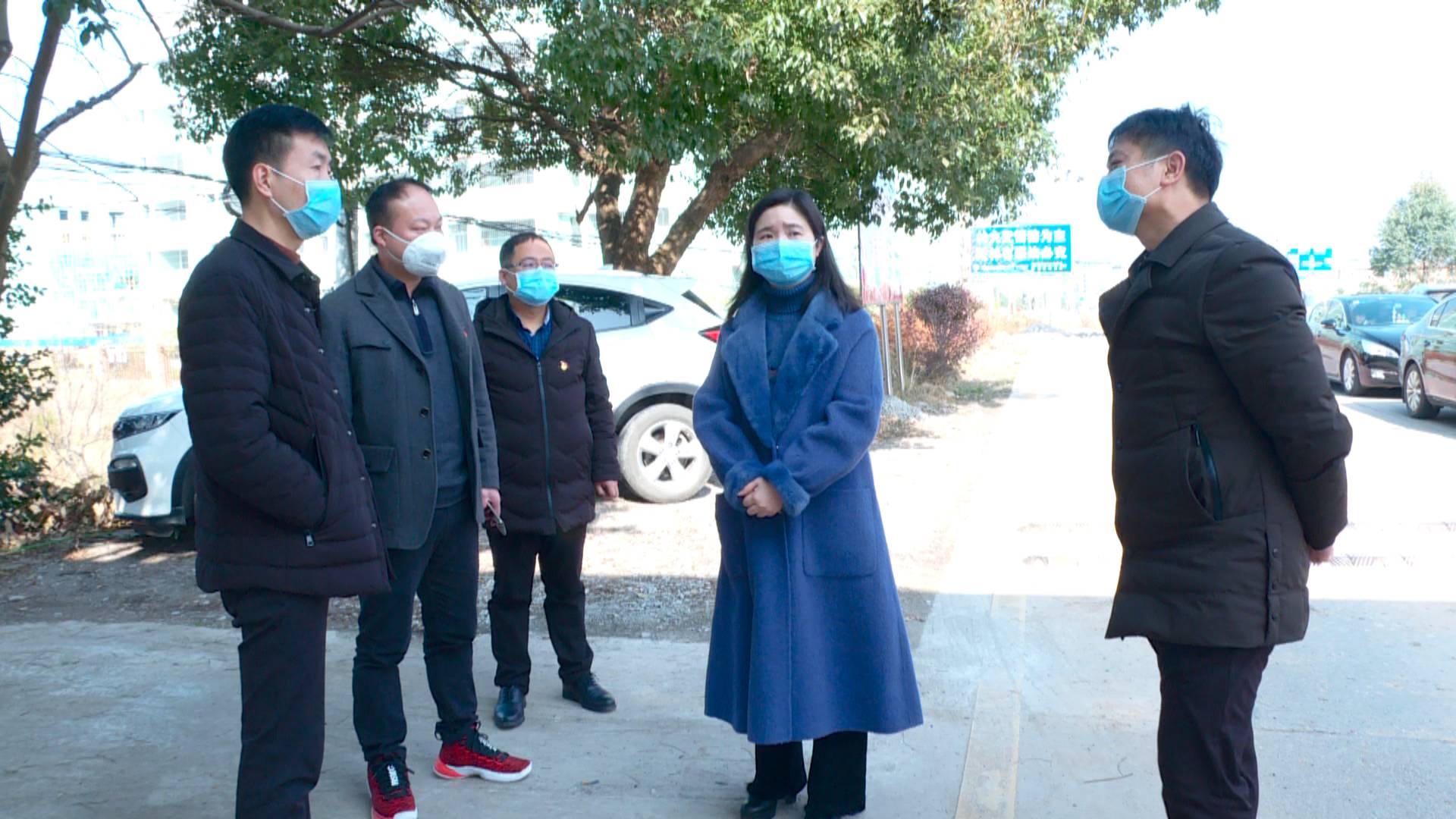 【抗击新冠肺炎】尹海莲到部分乡镇检查疫情防控情况