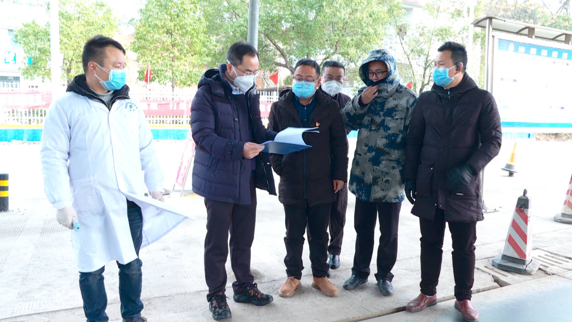 【坚定信心、同舟共济、科学防治、精准施策】戴纯明到部分乡镇督查疫情防控情况
