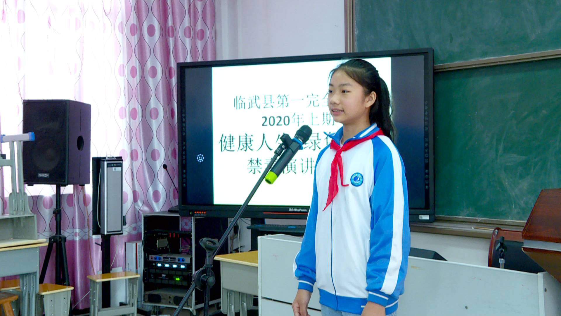 2020年中小学生禁毒知识演讲预赛火热进行