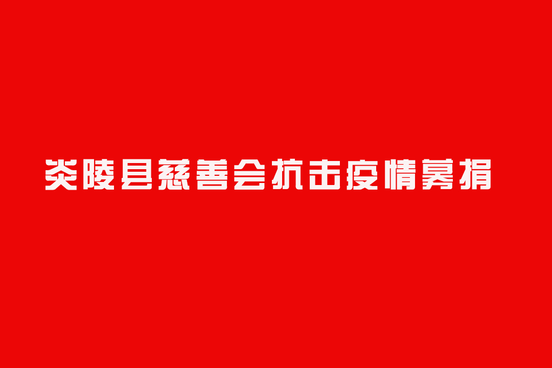 【抗击疫情在炎陵】炎陵县慈善会公布接受社会捐赠资金物资情况