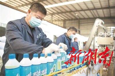 买得到啦！日产300吨 湖南消杀用品基本保供