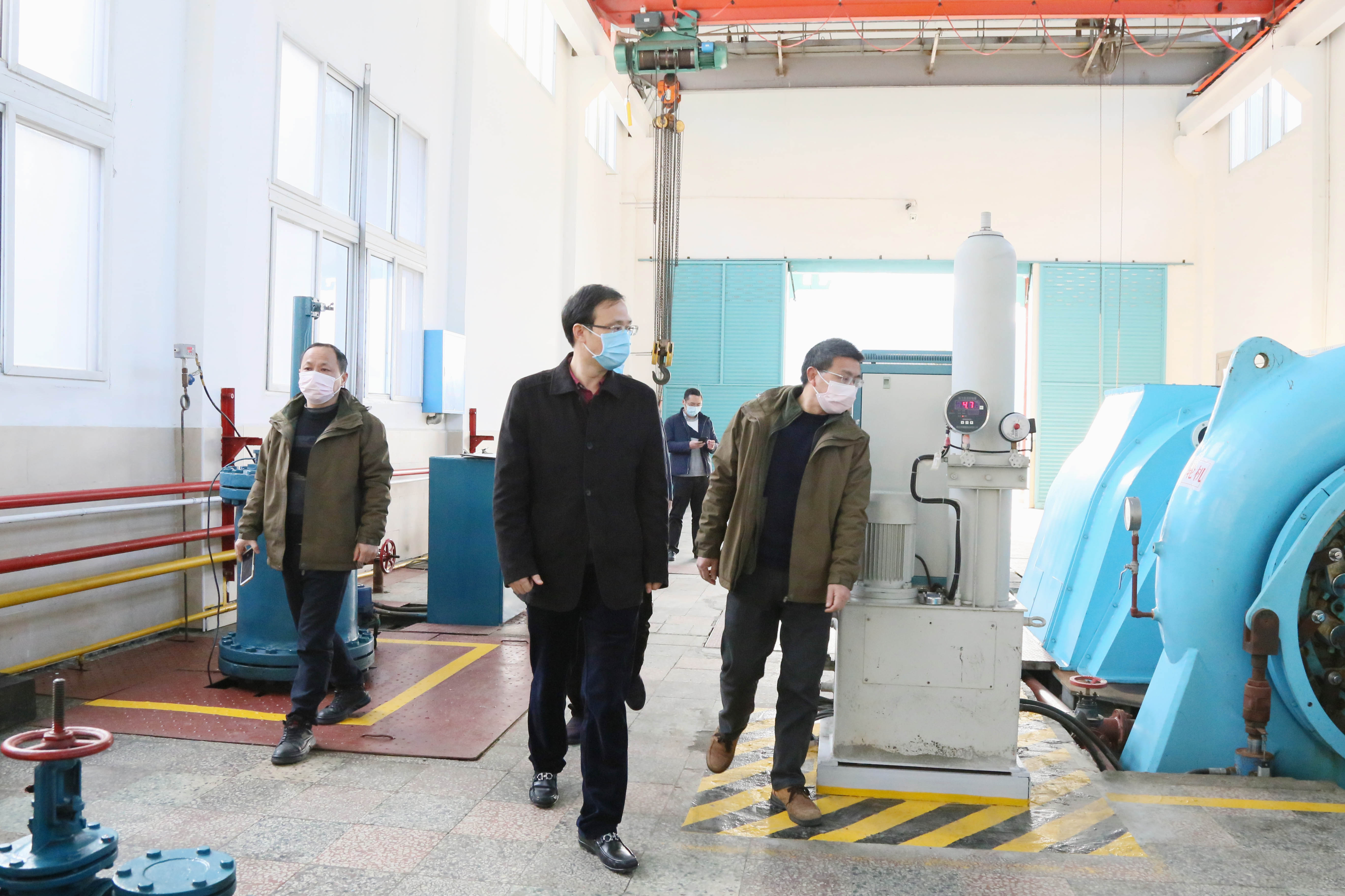 文专文在垄溪、水口等乡镇督导调研疫情防控、企业复工复产和春耕生产工作