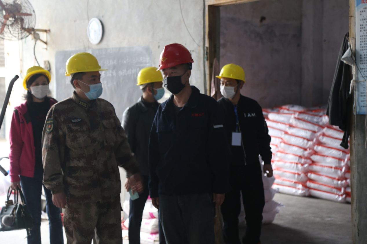 【炎陵 复工复产进行时】县人武部积极协助企业复工复产