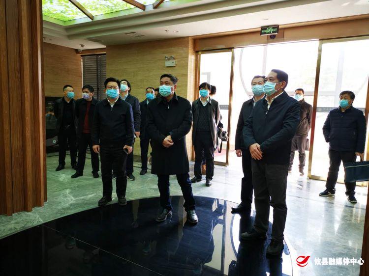 省林业局局长胡长清督查酒埠江森林防火和自然保护地优化整合工作