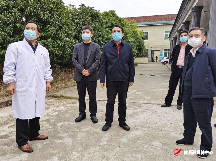 督导疫情防控和复工复产工作　今天书记去了这些地方