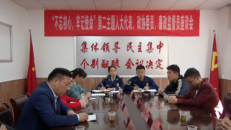 【不忘初心 牢记使命】县消防救援大队召开人大代表、政协委员、廉政监督员座谈会