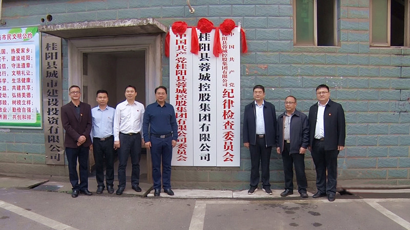 桂阳县蓉城控股集团有限公司成立