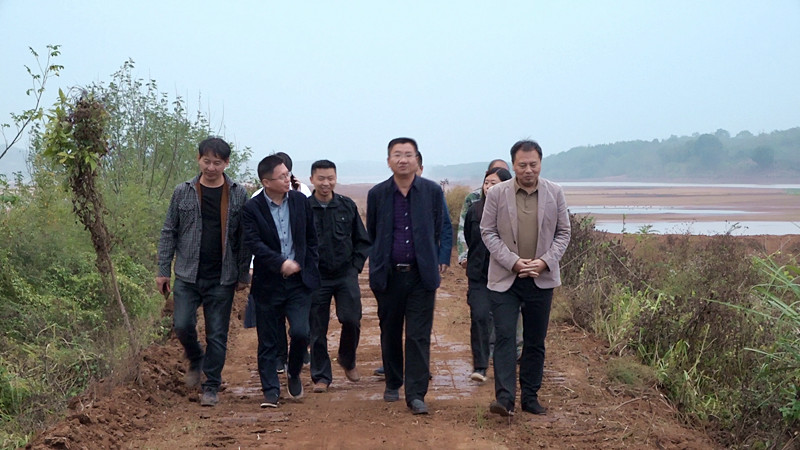 清四乱： 我县依法拆除一处违规围库筑坝 