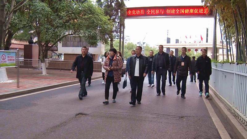省卫健委到我县评审验收全国健康促进县创建工作