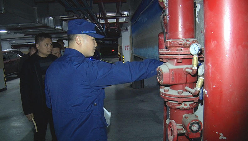 我县开展大型商业综合体安全生产联合检查行动