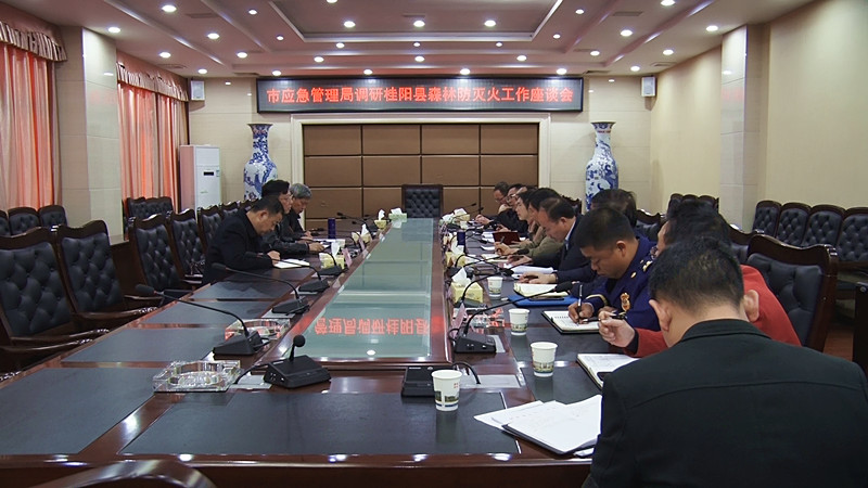 市应急管理局到我县调研森林防灭火工作