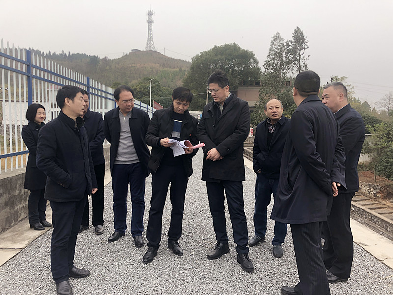 省水利厅来我县调研水利工作