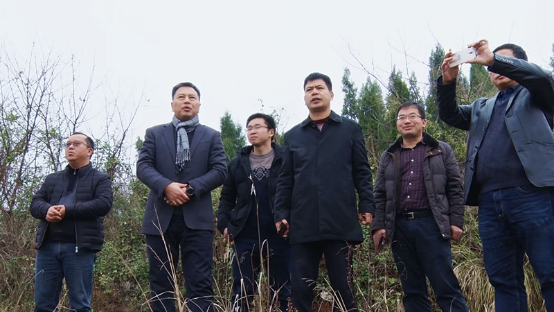 省水利厅来我县调研欧阳海库区“四乱”整治工作