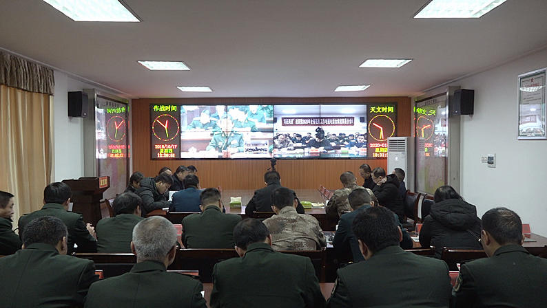 “两征两退”改革暨全省征兵工作电视电话会议召开