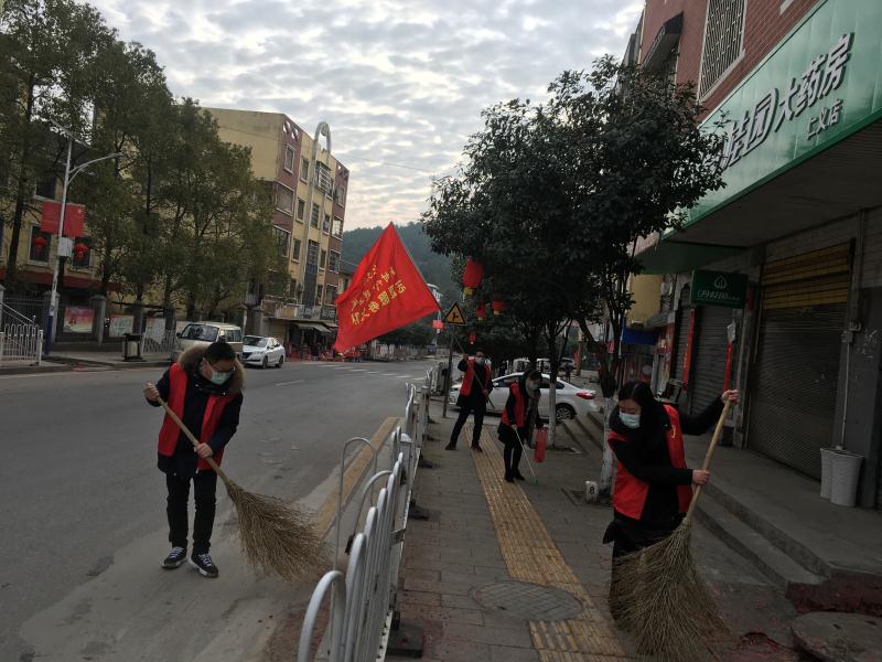 【让党旗在防控疫情第一线高高飘扬】仁义镇：红色身影筑成墙  志愿服务战疫情