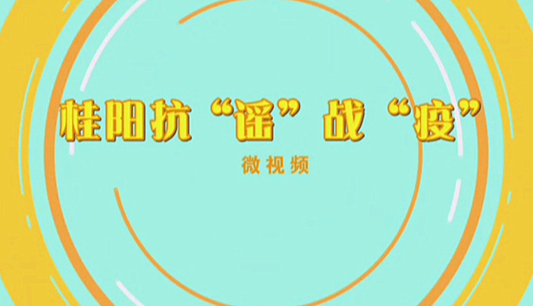 桂阳网信人倾情演绎《抗“谣”战“疫”》小视频
