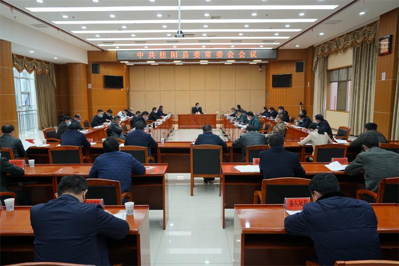 彭生智主持召开2020年第8次县委常委会会议