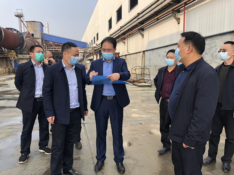  朱阳辉检查指导复产复工及疫情防控工作：抓实抓细疫情防控  有序推进复工复产