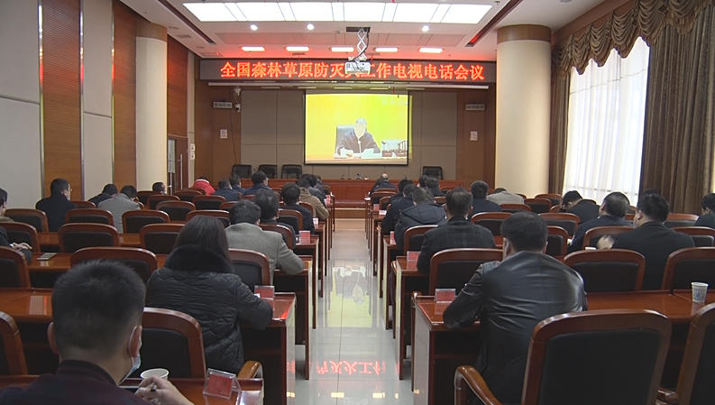 全国森林草原防灭火工作电视电话会议召开