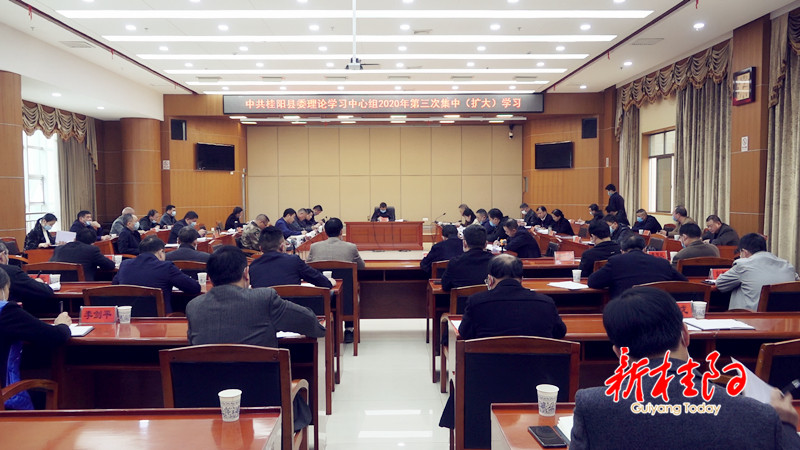 彭生智主持召开县委理论学习中心组2020年第三次集中（扩大）学习