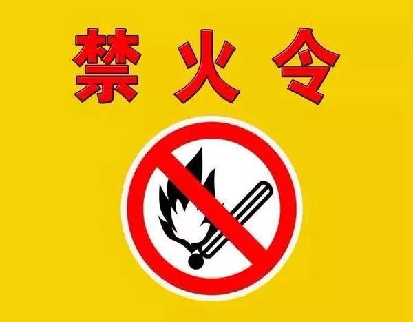 桂阳县人民政府禁火令