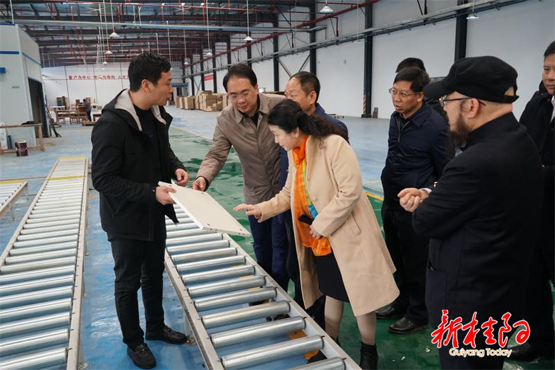 省市场监管局来我县调研家居智造产业园建设工作