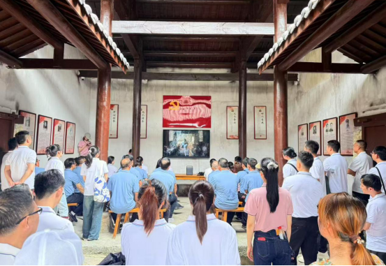 蓝山县委党校春季主体班赴新田县开展沉浸式现场教学