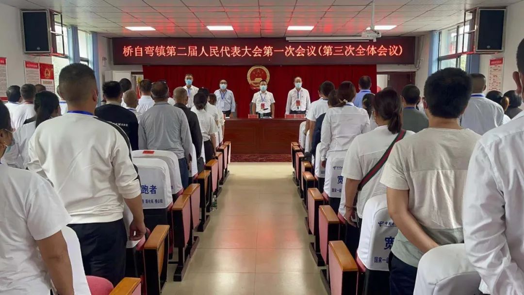 桥自弯镇选举新一届人大、政府领导班子