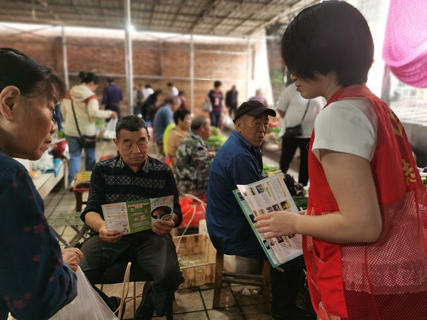 建設(shè)路社區(qū)開展野生蘑菇中毒防控宣傳