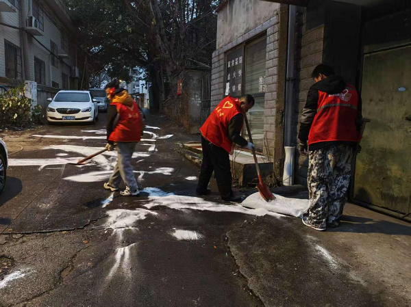 建设路社区全面开展寒潮天气防范应对工作