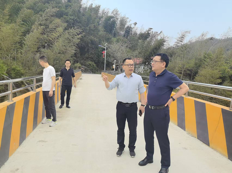 黎浩到川山坪镇调研督导防汛防灾等工作