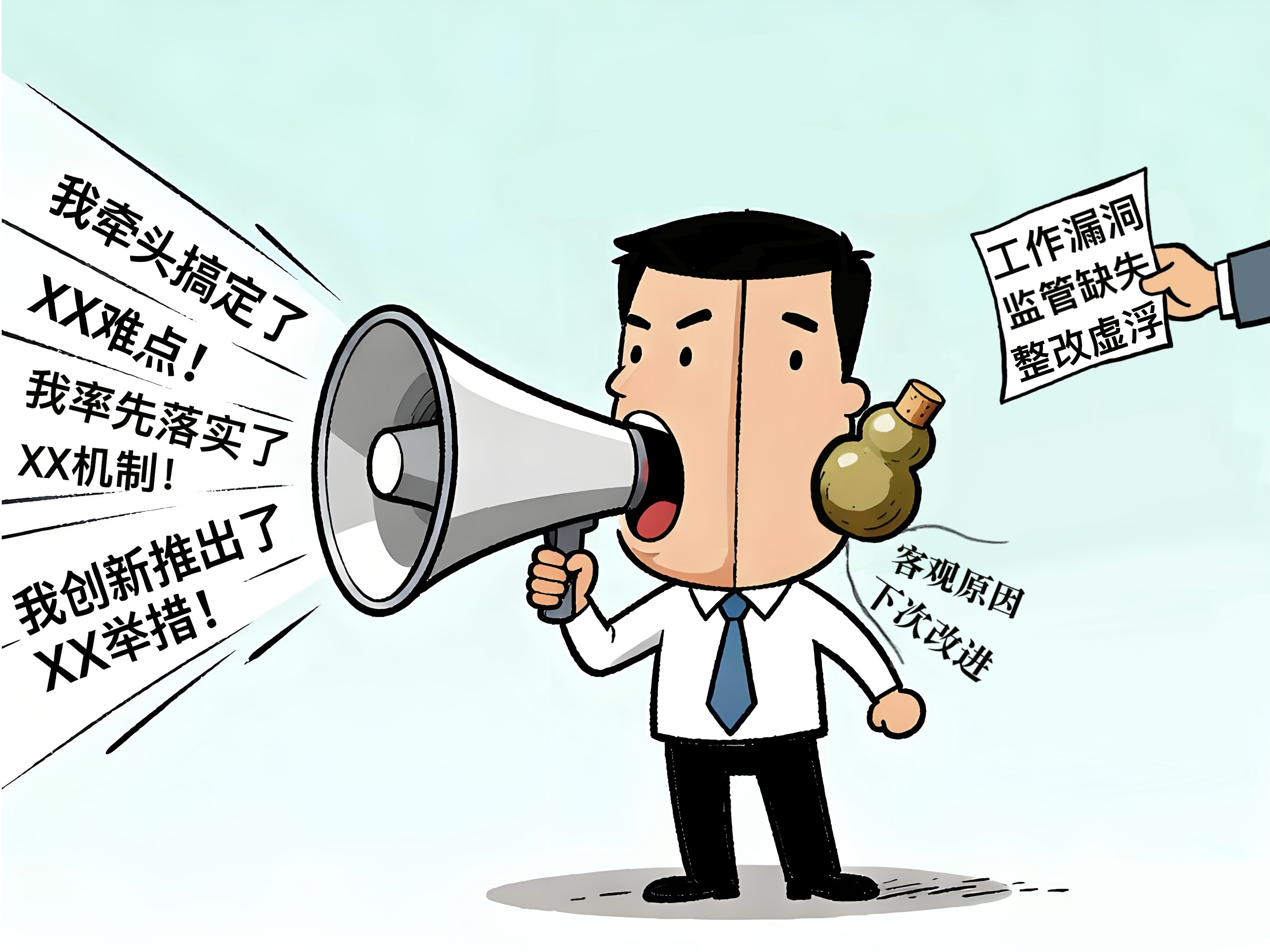 华声漫评：年终盘点忌“揽功诿过”