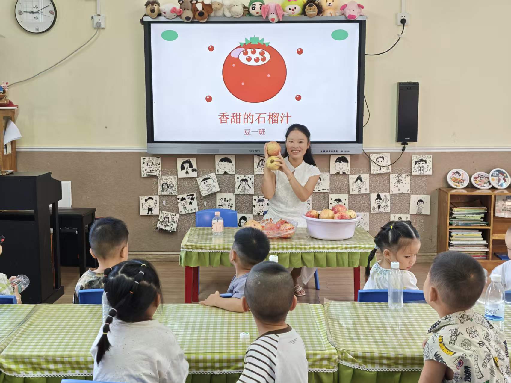 家长助教进课堂 食育润童心