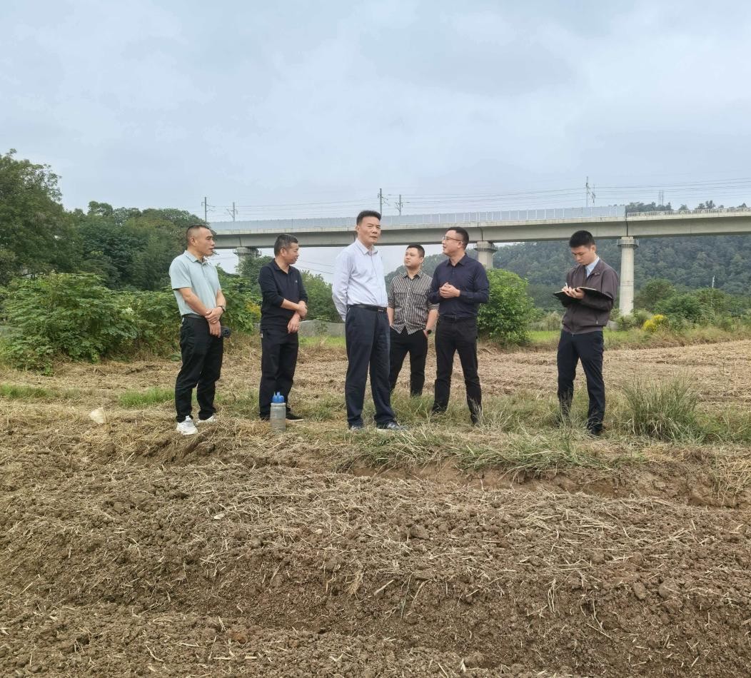 陈铁军到谢林港镇调研秸秆综合利用与禁烧管控工作