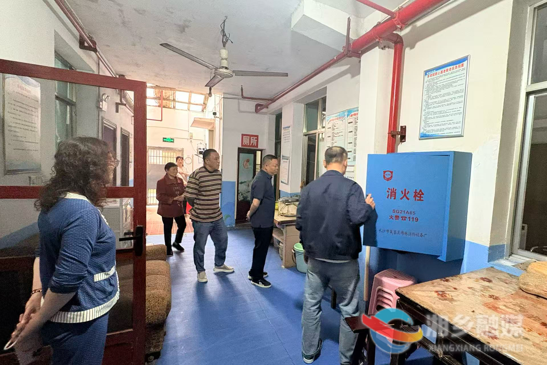 [新湘路街道]开展消防安全“体检” 筑牢“银发”安全防线