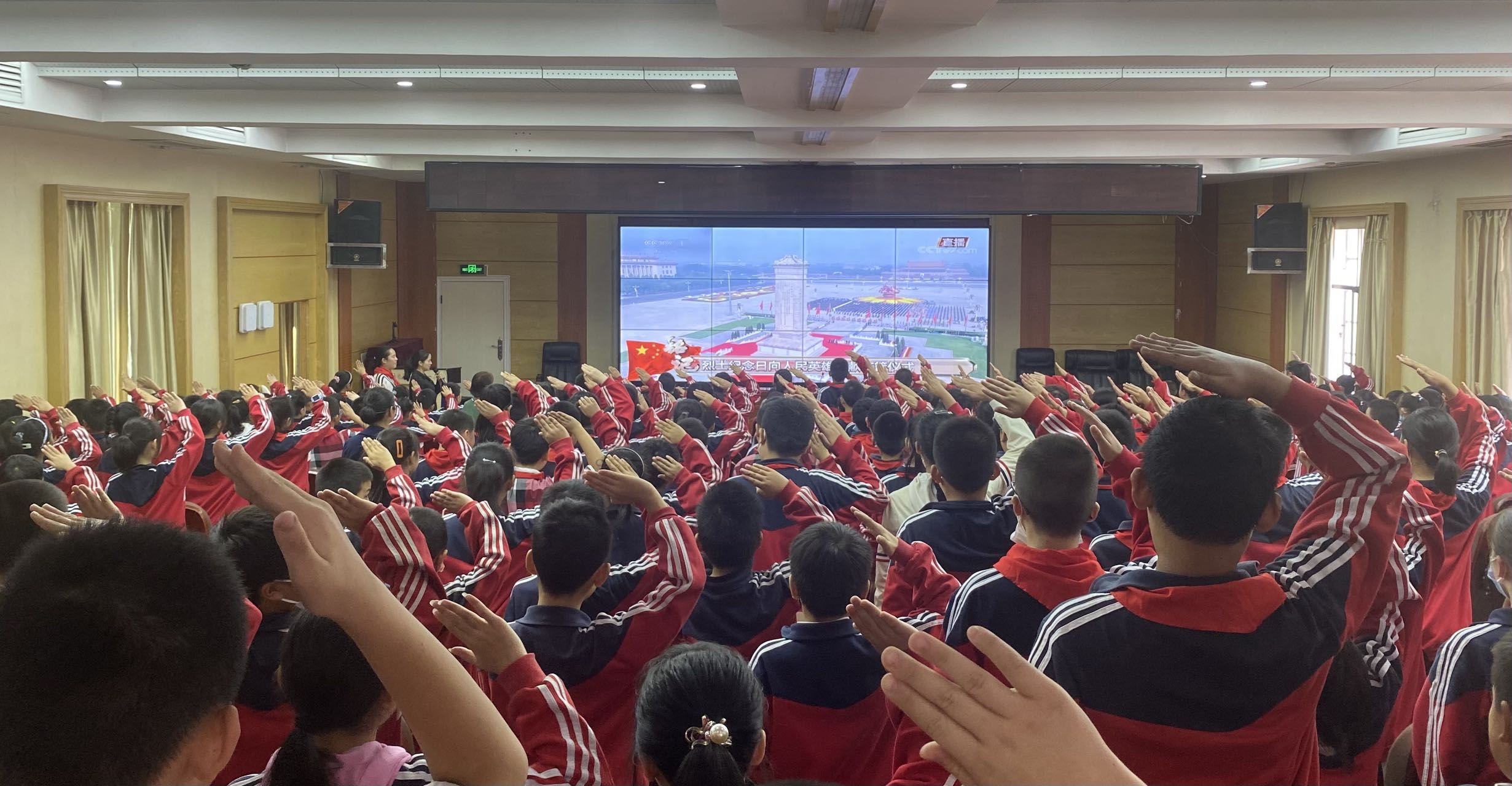 澧源镇第一小学举行烈士纪念日活动