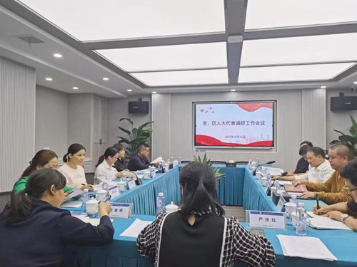 昭潭街道组织市、区人大代表学习党的二十大报告