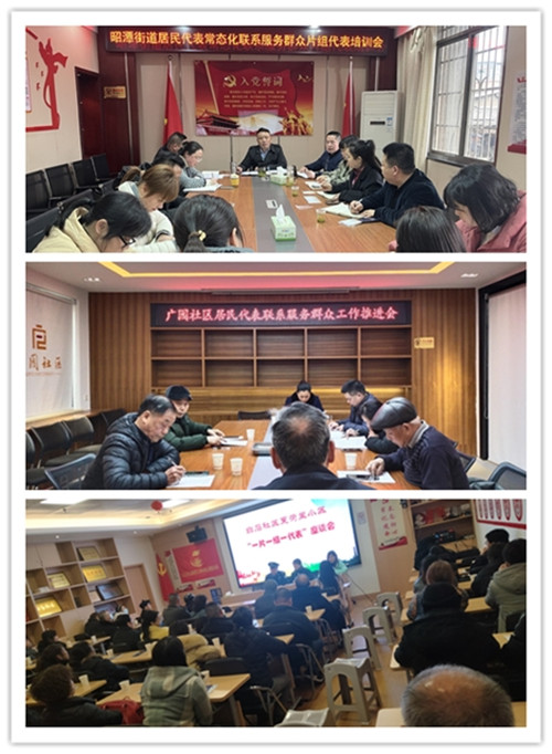 昭潭街道：全面深化扁平化治理实效，扎实推进“一片一组一代表”