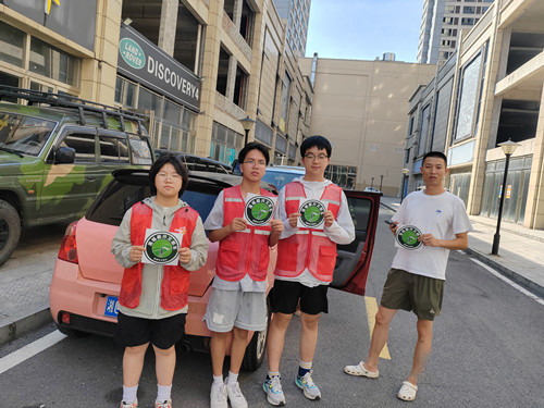 宝庆路社区：莲城都开文明车 文明出行我先行