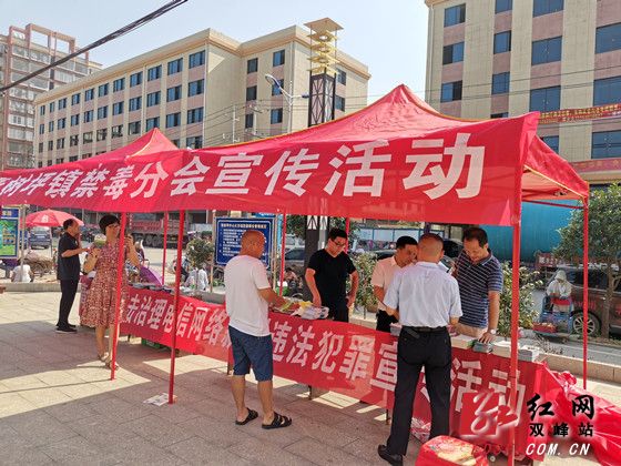 青树坪镇开展禁毒宣传活动