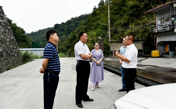 县领导到沙塘调研干部作风集中整治等工作