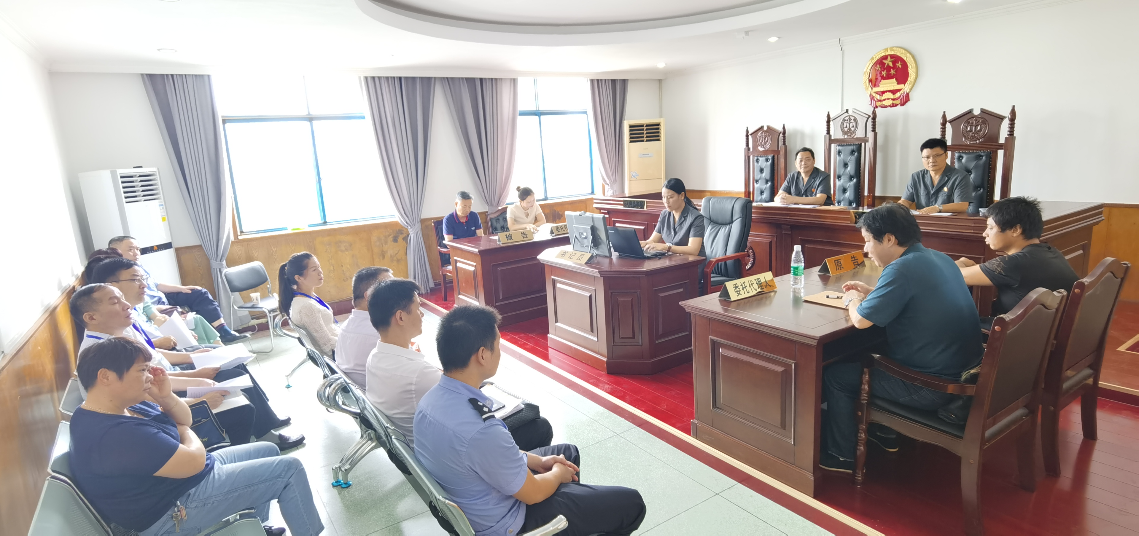 行政诉讼庭前协调解纠纷，省市代表现场观摩齐点赞
