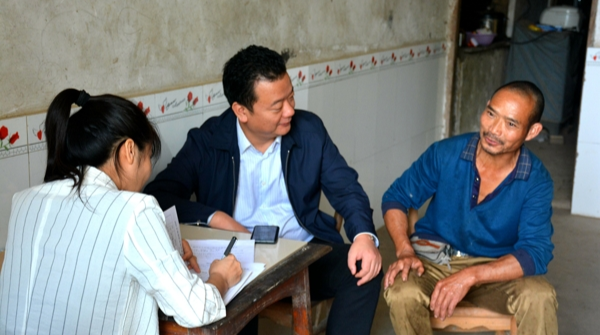 县纪委监委：帮扶走访 收入核算“面对面”