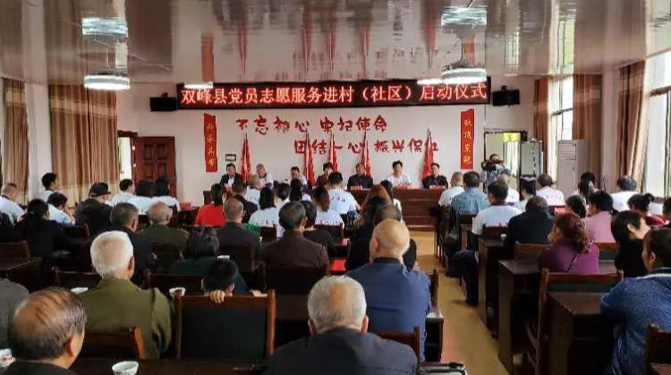 【第454期】我县开展党员志愿服务进村（社区）活动